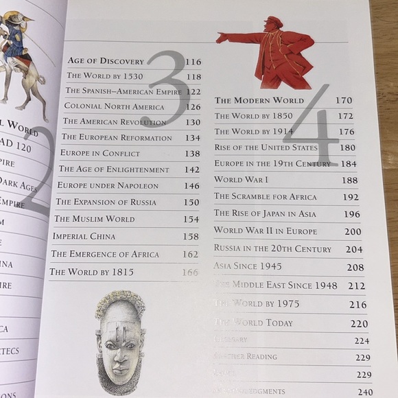 Atlas of Past Times Paperback Book - Picture 8 of 9